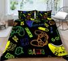 3D Game Controller Bedding Set Player Down Duvet Cover 2/3 Pieces Boy Bedding Set AU140 * 210 Full Size Soft Bedroom Decoration