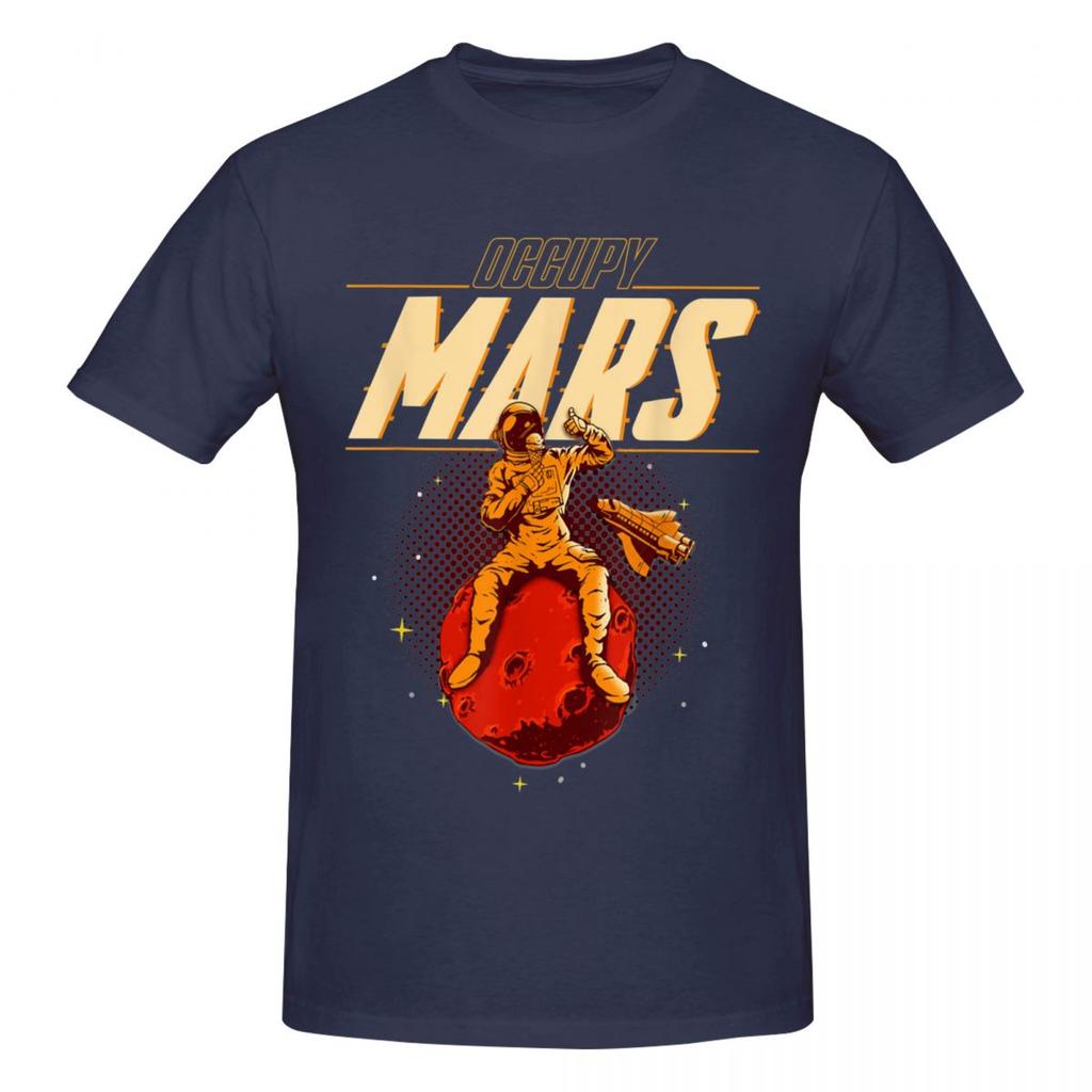 Occupy Mars Trending T Shirts Graphic Y2k Unique Cotton Unisexs Wounisex T Shirts Clothing