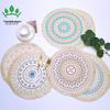 Bohemian Woven Cotton Tassel Placemat & Heat-Resistant Pad