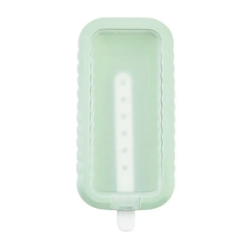 Silicone Ice Lolly Moulds, Reusable Popsicle Moulds for Homemade Ice Lollies Chocolate Bars BPA Free Food Grade Mold In