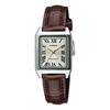 CASIO Standard LTP-V007L-9B Women's Watch, Gold/Brown Leather
