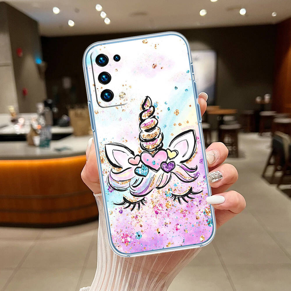 Cartoon Unicorn Phone Case for Motorola G14 G15 G24 G30 G31 G32 G34 G41 G42 G51 G52 G50 G60S G60 G62 G72 G71 G73 G84 G85 G200 E32