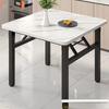 ZISIZ Foldable Square Dining Table