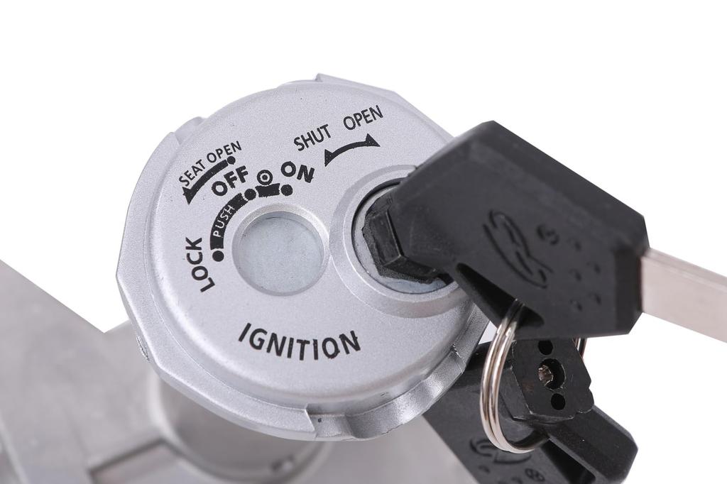 Ignition Key Assembly for Suzuki Main Key Spare Key with Key Address V125G V125S