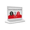 7.5" Double-Sided E-Ink Conference Table Card with Bluetooth & NFC