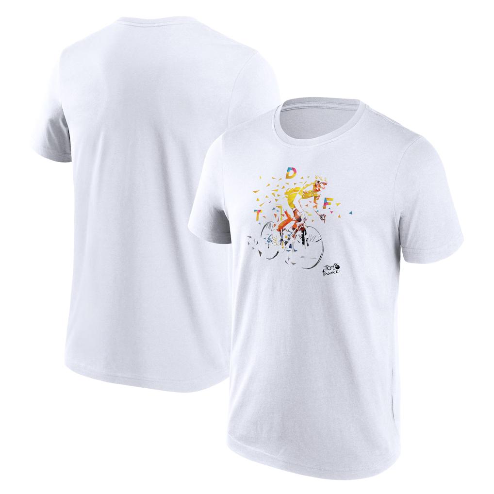 Summer Tour De France Tshirt Unisexs Cycling Fanatics Top Graphic Printing Highend Luxury Unisex Style Both Of Unisex And Unisex