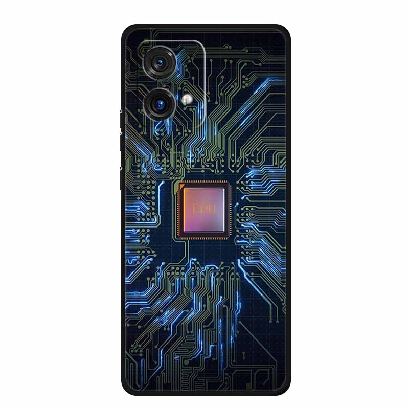 Per Motorola Moto G84 G54 5G Custodia Lusso TPU Morbido Silicone Cover Posteriore per Moto G54 MotoG84 Protettiva Antiurto Fundas