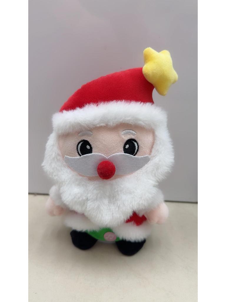 Musical Dancing Santa Claus & Reindeer Plush Toy - Christmas Gift