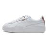 Puma Basket Platform Rgh Low Top Sneakers Women Sneakers White Rose-Gold 369631-02