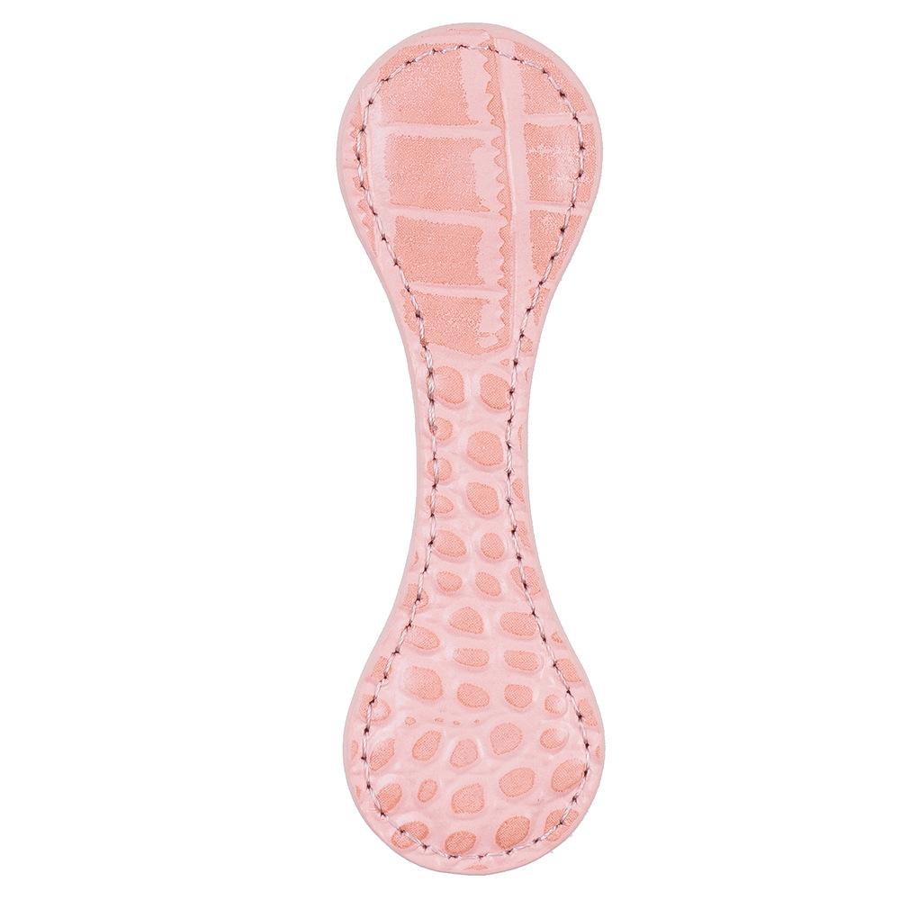 Cross Border Crazy Horse Leather Double Sided Magnetic Clip Bookmark Clip Handmade Head Layer Leather Booklet Cute Creative Decorations