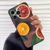 Summer Fruit Orange Phone Case For iPhone 16 15 14 13 11 12 17 Pro Max mini 15 16 Plus 16e 17 Air Cover Fundas