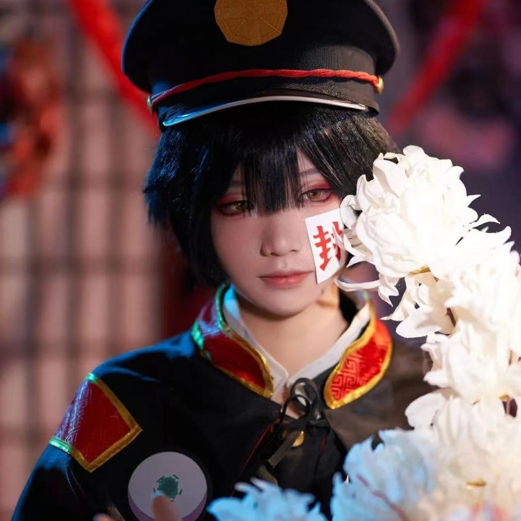 Jibaku Shounen Hanako Kun Nene Yashiro Cosplay Costume Wigs, Halloween Party