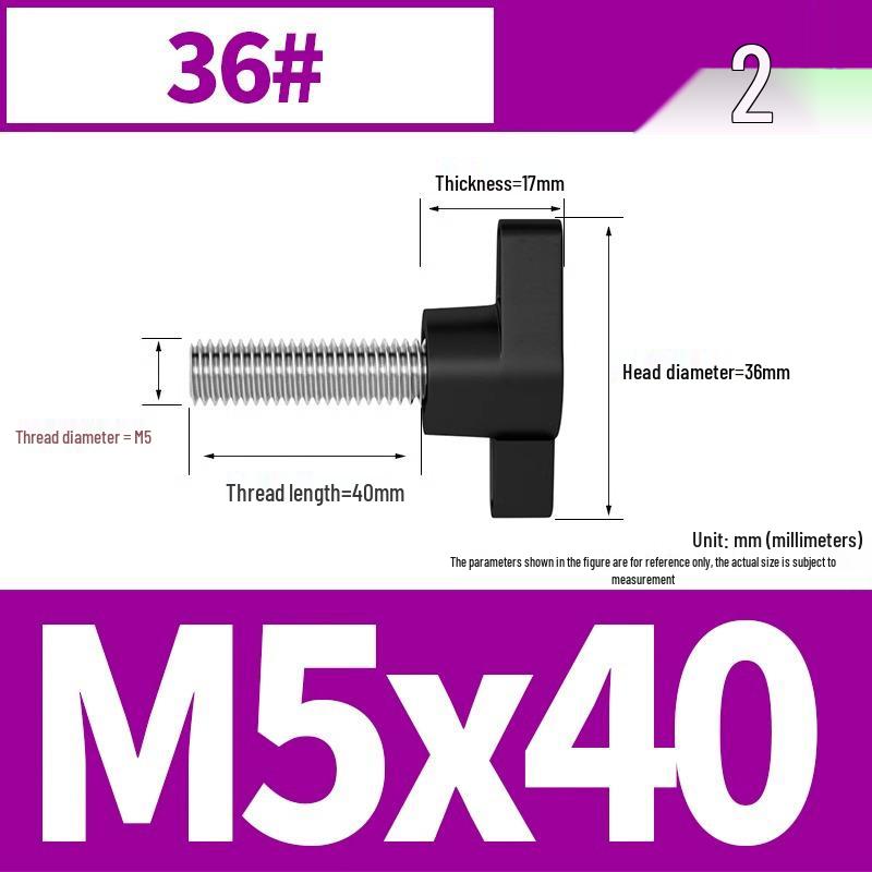 Stainless Steel Z-Type T-Handle Slotted Screw with Plastic Head (M4/M5/M6/M8)