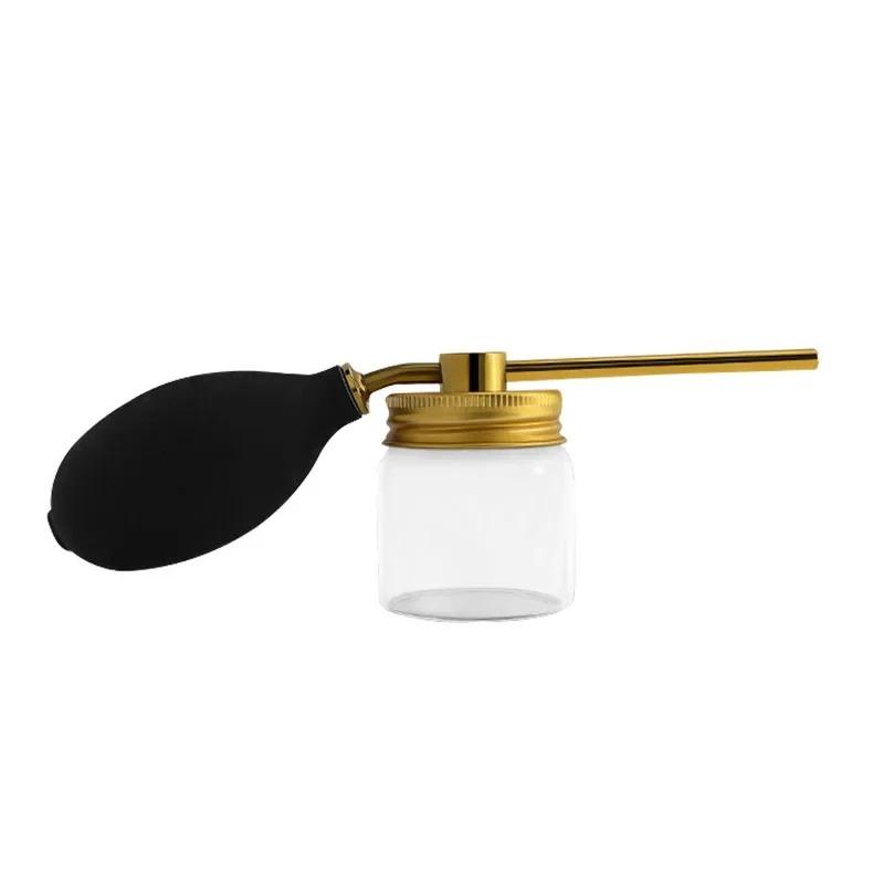 Refillable Talc Powder Blower Puffer Barbers Hairdressers Talcum Bottle Hair Salon Barber Powder Spray Bottle