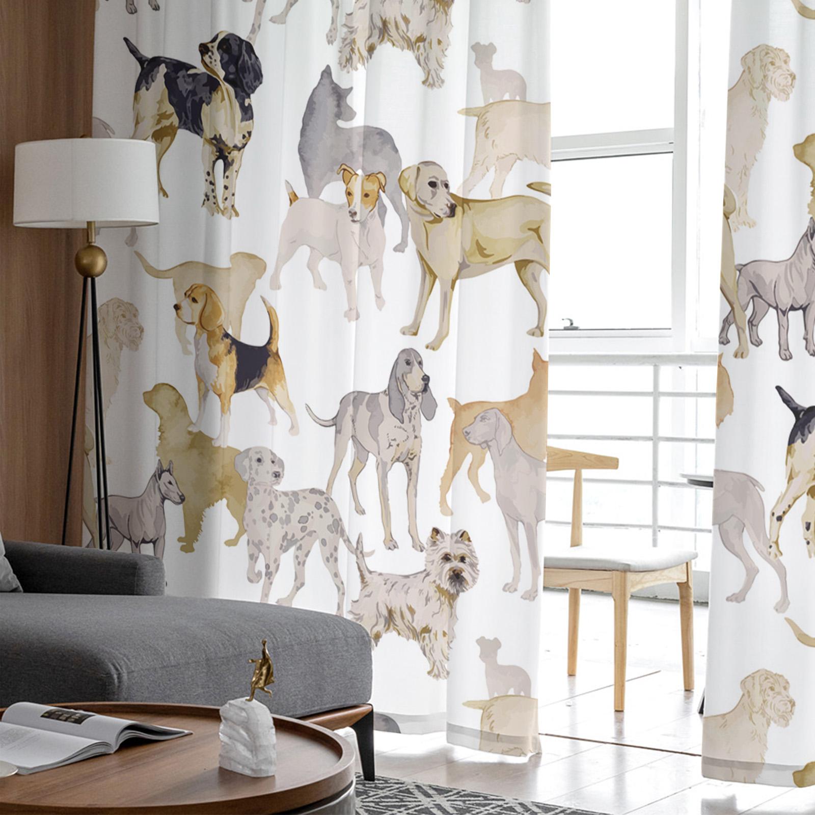 Прозрачные шторы для спальни — фото 5