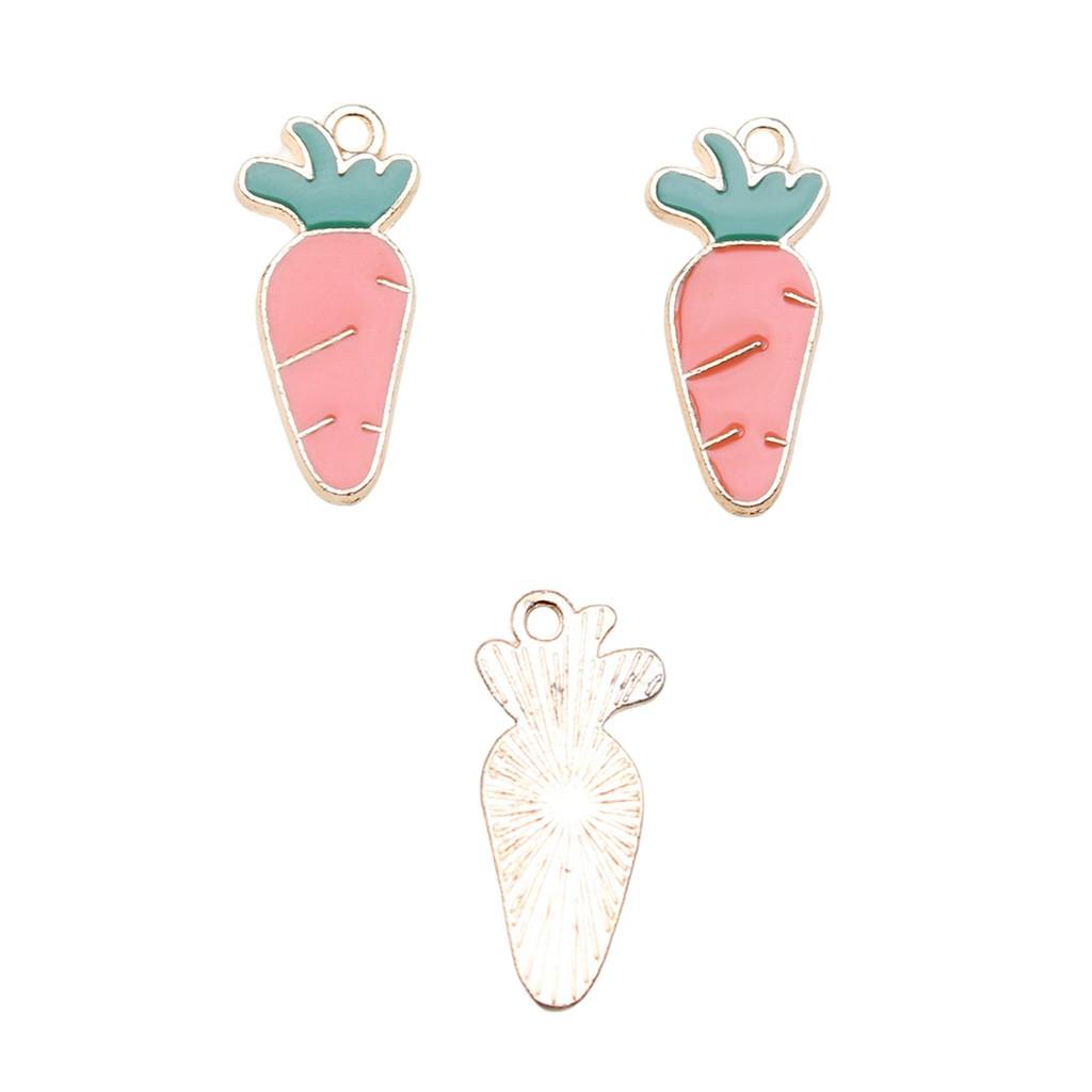Enamel Charms Multi Color Flower Pendants For Floral Themed Jewelry