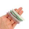 1Pcs Imitation Natural Jade Solid Color Bangles Vintage Palace Simple Glass Bracelet Chinese Style Ancient Jewelry