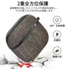 AirPods 4 Case Compatible with AirPods 4th Stylish Canvas Protective Detachable Wireless Charging Carabiner LED Light Scratch Loss Easy To Carry