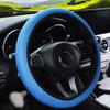 1/3pcs Breathable Mesh Farbric Car Steering Wheel Cover Universal Handbrake Gear Cover Non-slip Sweat-absorbent Auto