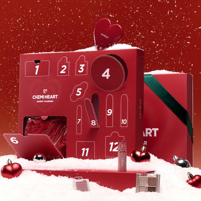 Rom&nd Rom&nd Chemi Heart Advent Calendar (warm/cool)