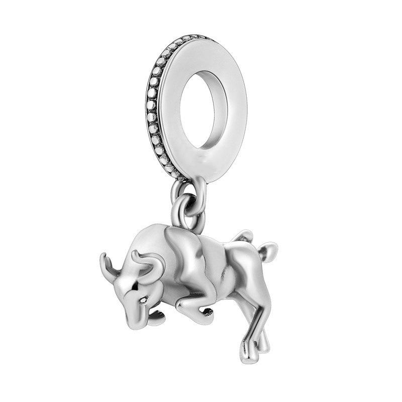 Design Copper Plated Beaded Accessories DIY Cute Animal Bracelet Necklace Pendant Gift