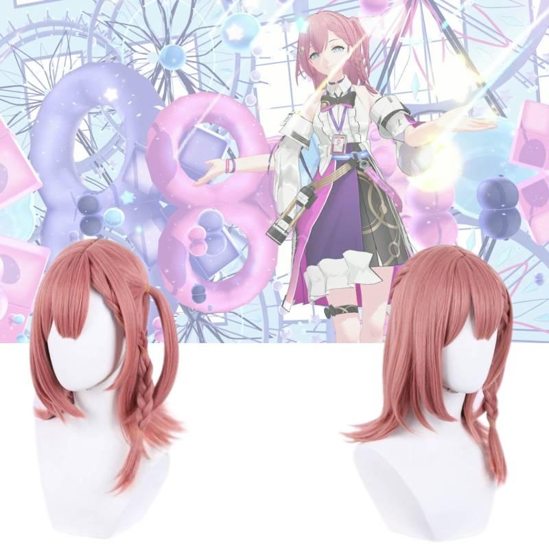 Honkai Star Rail Asta Cosplay Wig In Special Pink Color