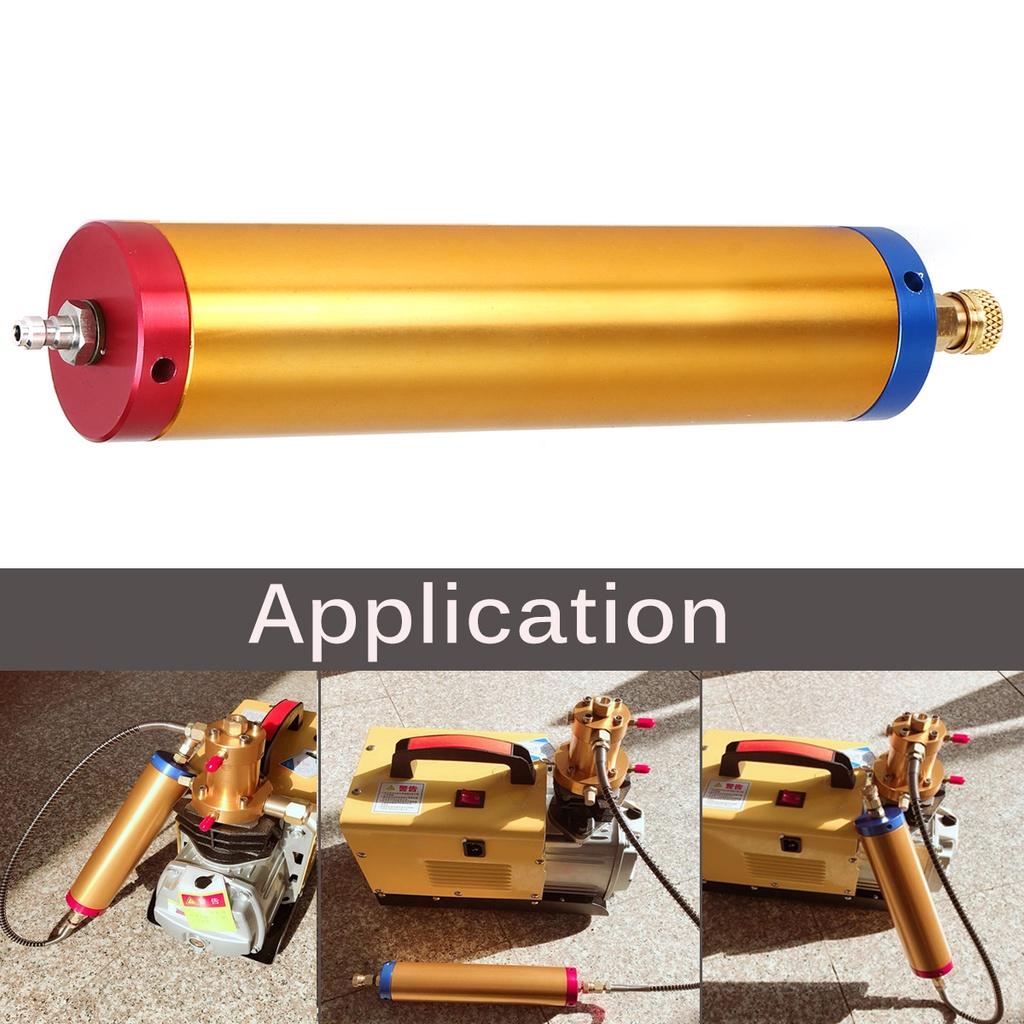 300bar PCP Electronic Compressor Pump Diving Water-Oil Separator Filter High Pressure Pump Absorbent Carbon Filter