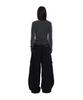 AAKAM Knee Pin-Tuck Zippered Cargo Pants (Black)