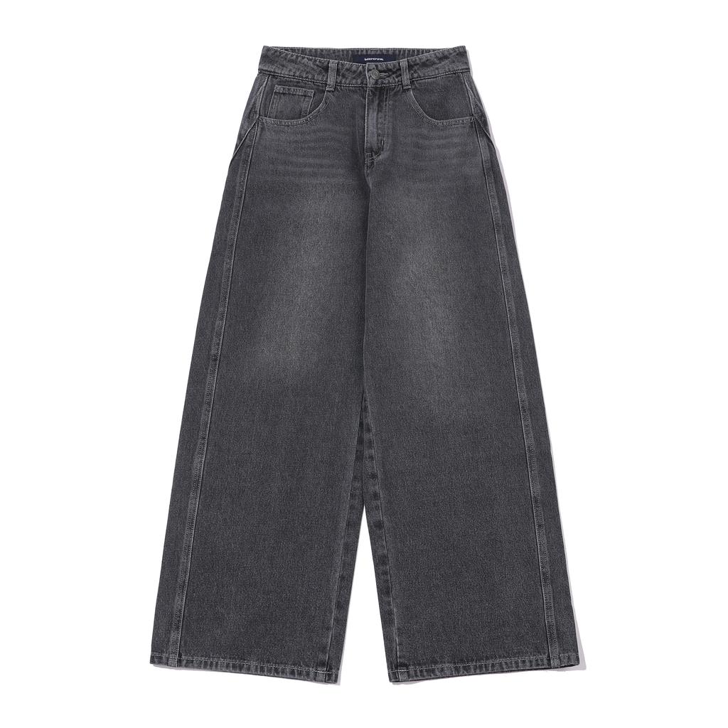 INTERCREW Women'S Cutout Detail Grey Denim Pants D Grey Ita3El52Adg