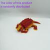New 3D Printed Alligator Snapping Turtle With Flexible, Movable Joints And An Open Mouth - A Popular Gift And Desktop Ornament
