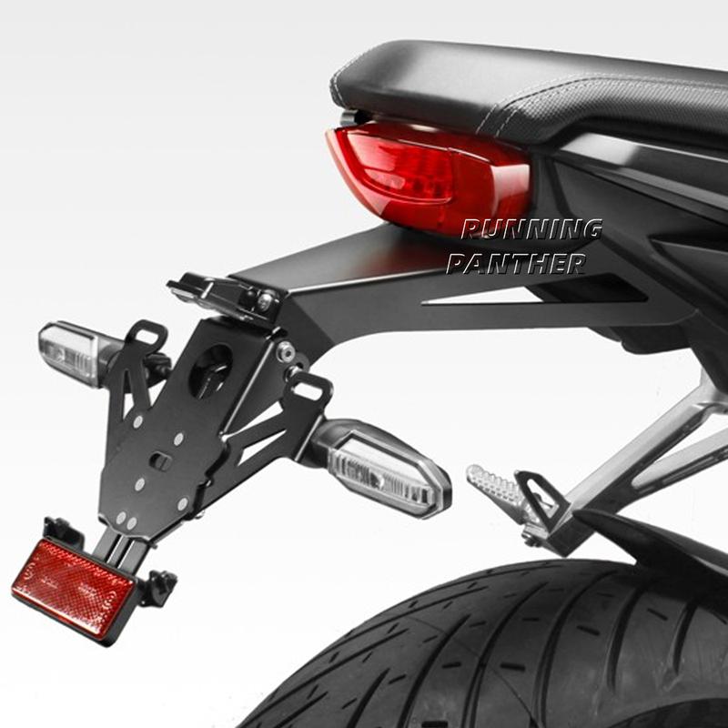 For HONDA CB 650R Cb650r CB650R 2021 2022 2023 License Plate Holder Rear Tail Frame Fender Eliminator Bracket License Plate Kit