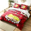 Dennis the Menace 3pc Duvet Cover Set Simple Modern Bedding Set Wrinkle Resistant Soft Fabric All Season Use a Perfect Gift