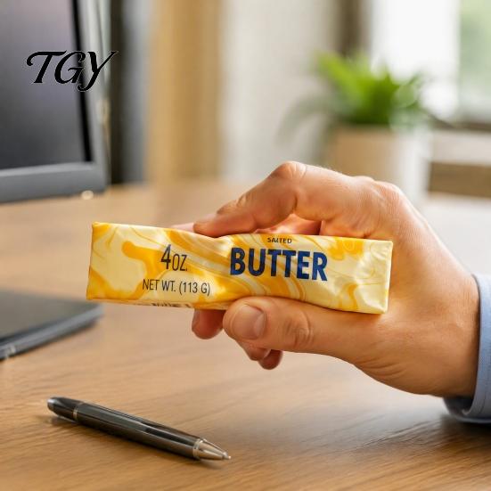 Stress Reduction Gadgets Flow Pattern Butter Stick Squeeze Toy, Slow Rebound Bar Toy for Shape Toys Anxiety Relief, Soft Stretchy Fidget Strip