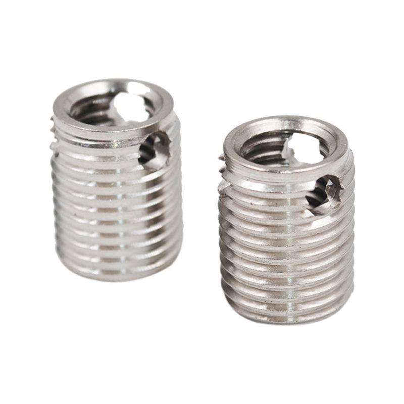307/308 Stainless Steel Self-Tapping Thread Protection Inserts - Three-Hole Type M3/M5/M8/M12/M16