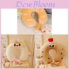 Cartoon Memory Foam Ushaped Neck Pillow For Office Rest And Travel Comfort