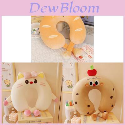 Cartoon Memory Foam Ushaped Neck Pillow For Office Rest And Travel Comfort