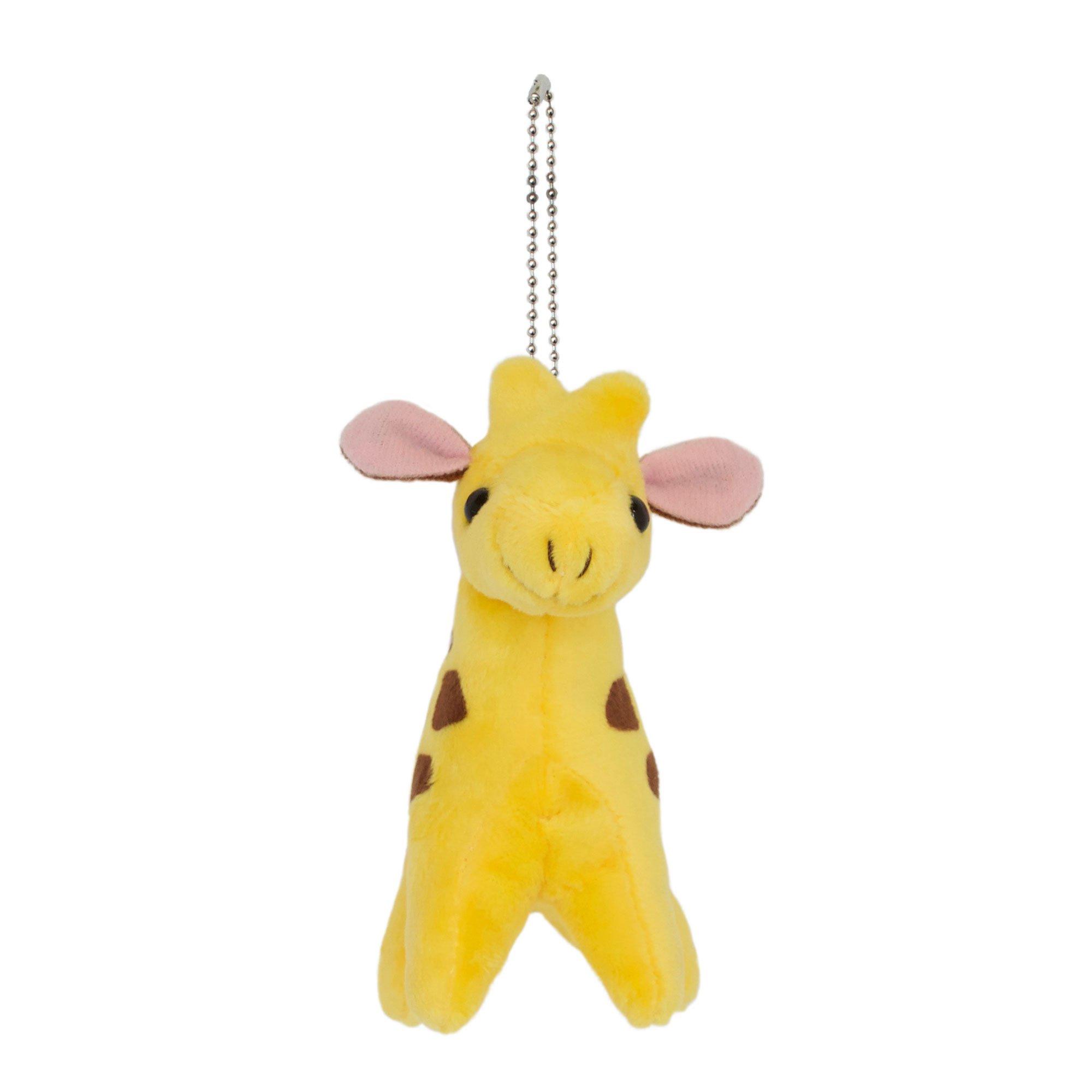 

AQUA Plush Toy Safari Anywhere Friends Keychain Giraffe 00080086