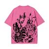 Tricou JoJo's Bizarre Adventure Killer Queen Tricou Grafic Anime Tricouri Spălate Vintage Îmbrăcăminte Bărbați Topuri din Bumbac de Înaltă Calitate