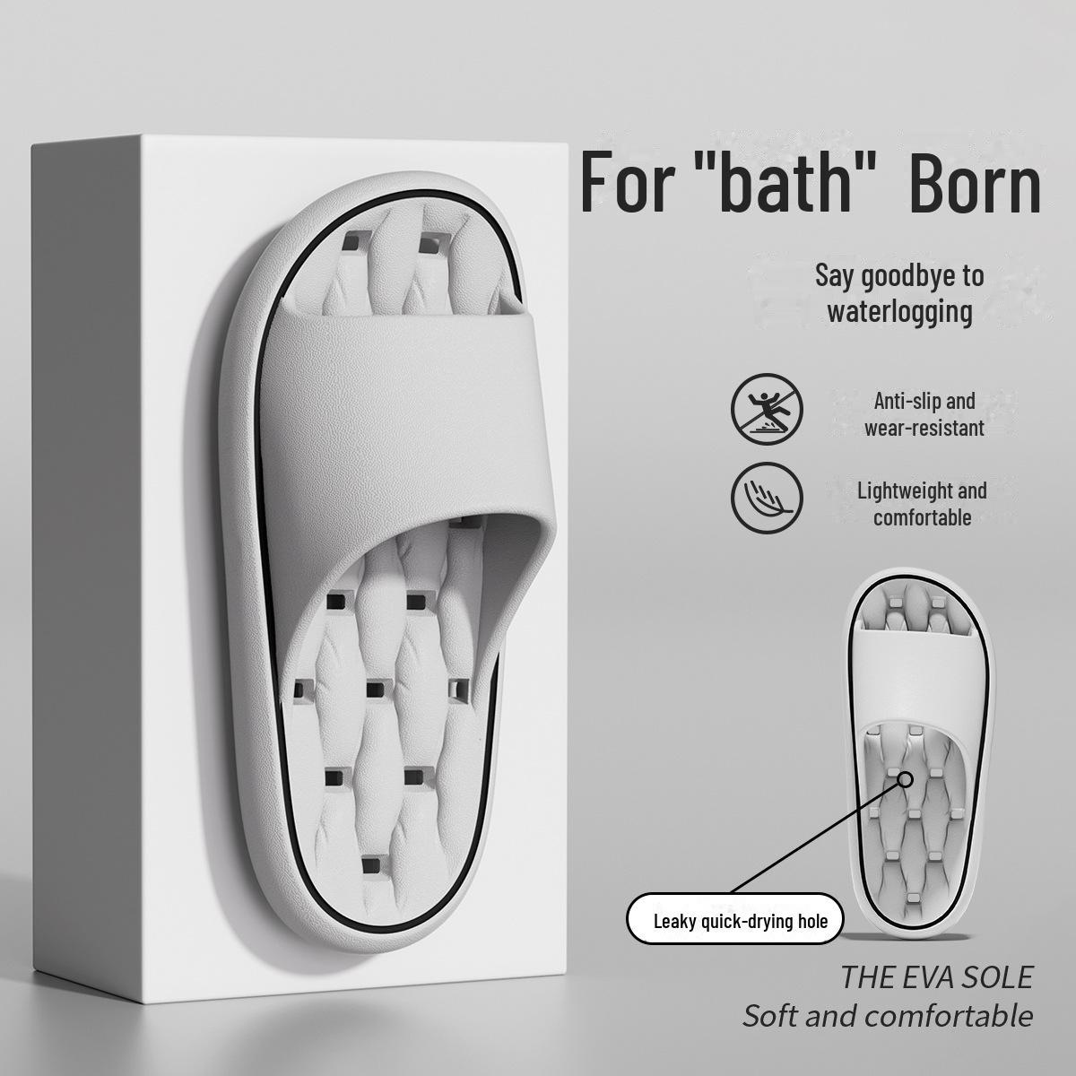 

Тапочки из ЭВА с дезодорантом и нескользящей отделкой для женщин и мужчин: Быстросохнущая, без запаха, тихая, парная банная обувь для использования в помещении. 42-43 (fits 41-42) серый