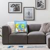 Go Planet Its Your Earth Day Square Pillowcases Polyester Car  Cushion Cover Funny Decorative Pillowcase 45*45