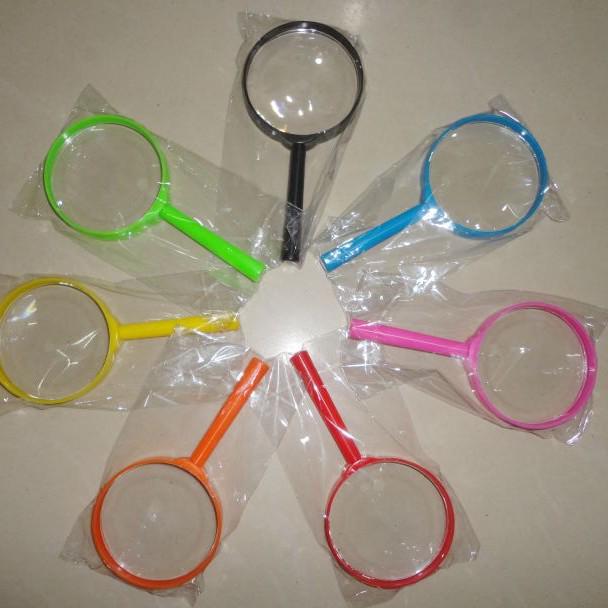 60mm Handheld Magnifying Glass for Reading, Science Experiments, and Educational Use