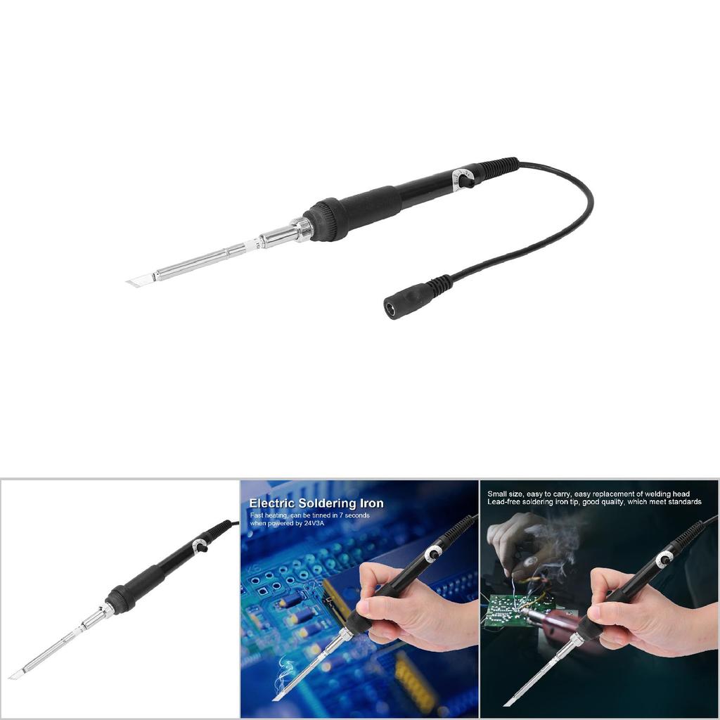 Electric Soldering Iron   Temperature Fast Heating   Kits 200-400 Celsius   12-24V