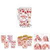 Valentines Day Love You Holiday Paper Snack Container With Ecofriendly Material For Events And Celebrations