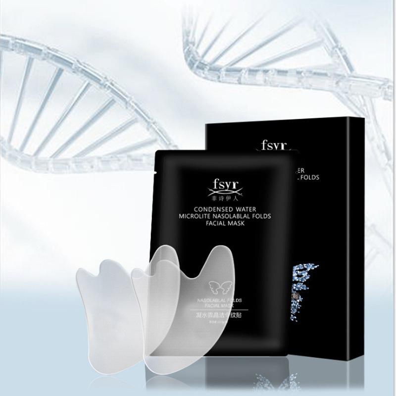 5 Beutel/Karton Augenmasken-Patch, Nasolabial-Stirnfalten, Anti-Falten-Muster-Patch