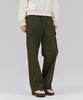 CHASECULT Women'S Wide Bonded Cargo Pants - Khaki