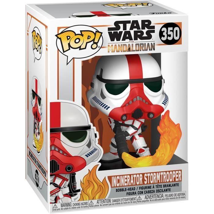 Figurine funko pop! star wars: mandalorian - incinerator stormtrooper