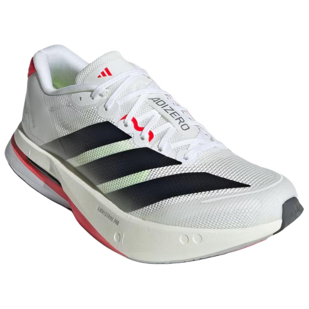 Adidas Adizero Boston 13 Women Cloud White Core Black Lucid Red JS4934