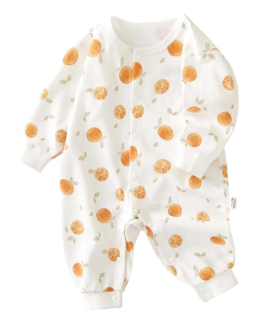 DWSIOOW Cute Printed Baby Junior Illustration Boys and Baby Shower 7 Colors to Choose Size 66cm Coverall, Romper, 100% Cotton, Design, Open-Front,