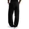 Men's Baggy Stacked Sweatpants  Drawstring Waist Wide Leg Flared Sweatpants Streetwear