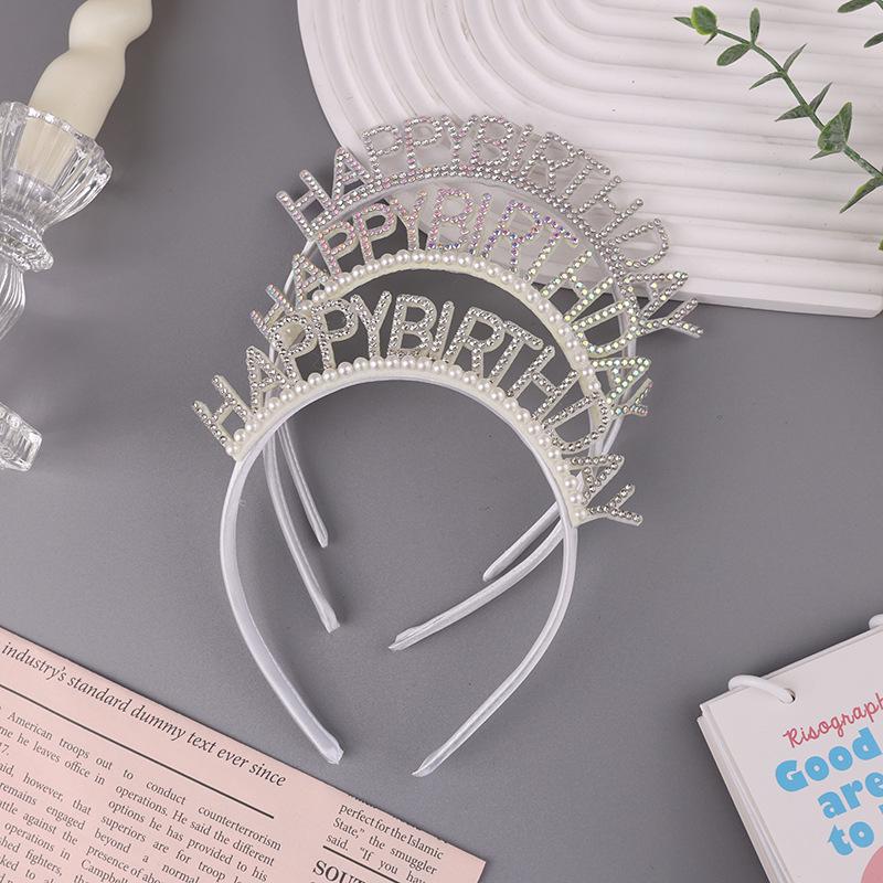 Birthday Cake Laser Headband Party Hat for Adults